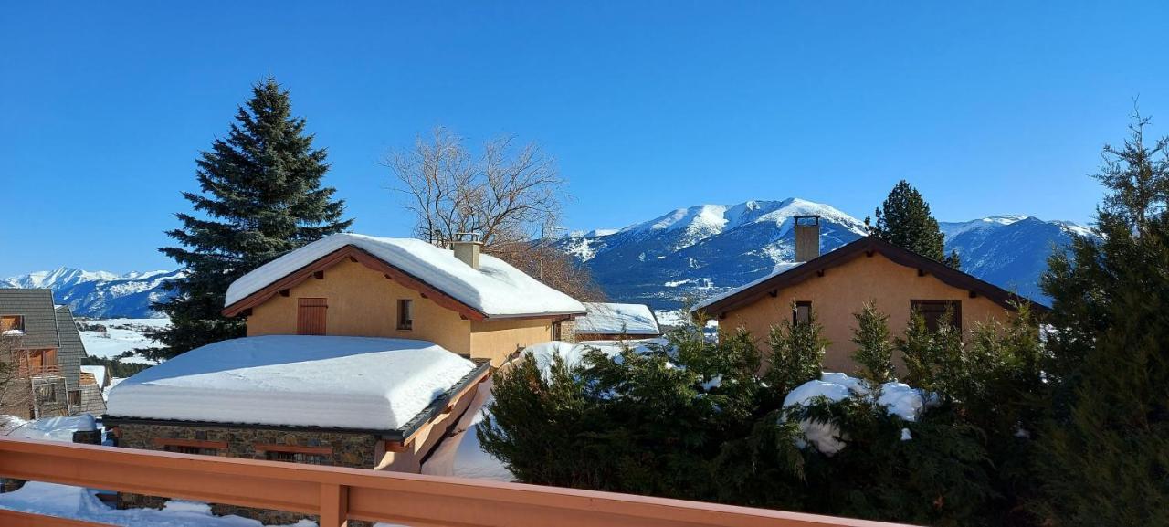 Residence Campredon - Decoration Typique - 25M2 De Terrasse Amenagee Plein Sud Avec Vue Panoramique - Internet - Jardin - Parking - Navette - Linge Et Menage En Options Payantes Font-Romeu-Odeillo-Via Eksteriør billede