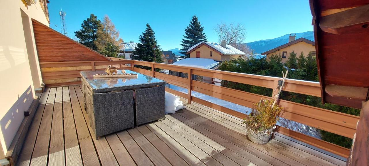 Residence Campredon - Decoration Typique - 25M2 De Terrasse Amenagee Plein Sud Avec Vue Panoramique - Internet - Jardin - Parking - Navette - Linge Et Menage En Options Payantes Font-Romeu-Odeillo-Via Eksteriør billede